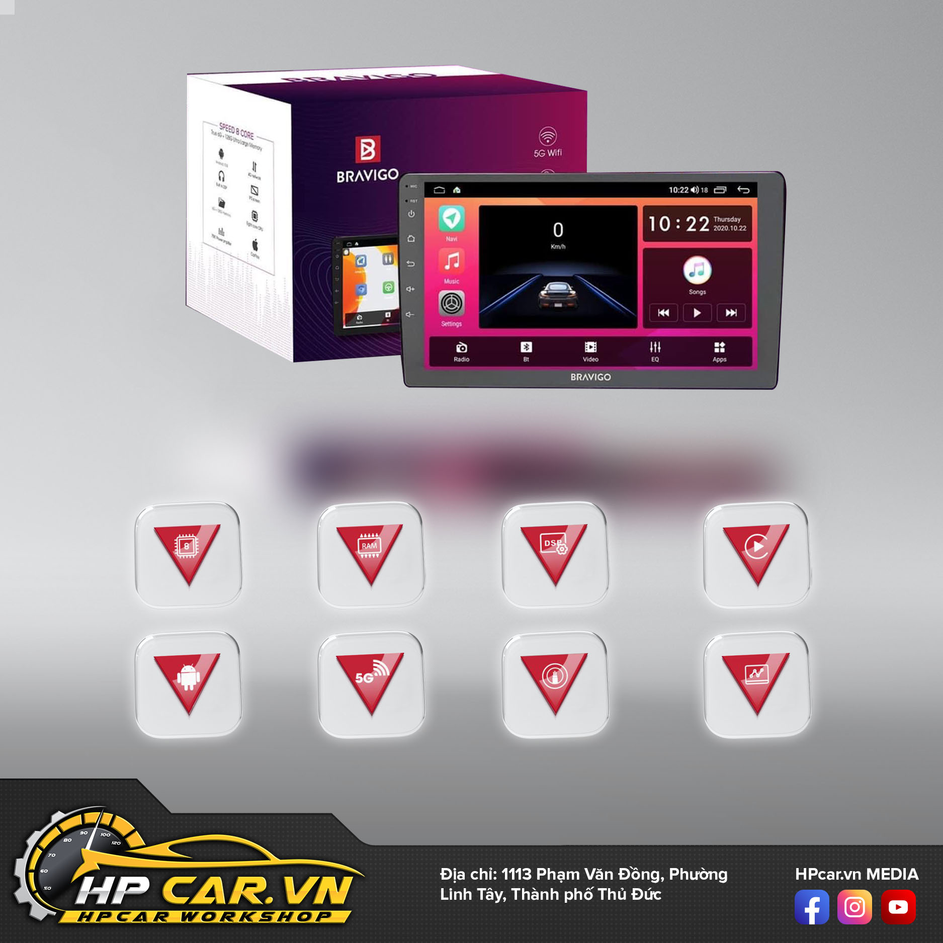 Đánh giá màn hình ô tô Bravigo Ultra Pro chi tiết 10 bravigo ultra pro 1 1