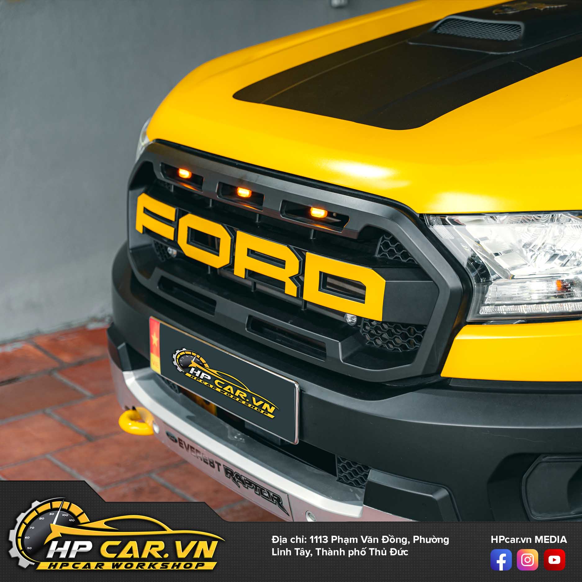 Lưới Tản Nhiệt - Mặt Ga Lăng Dành Cho Xe Ford Ranger XLS & Ford Ranger 4 luoi tan nhiet raptor1