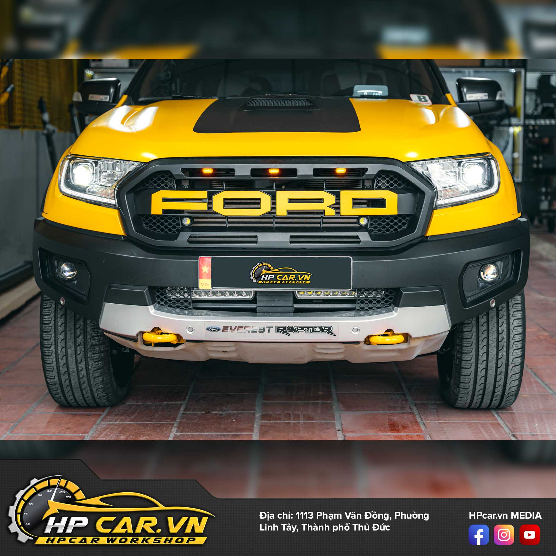 Lưới Tản Nhiệt - Mặt Ga Lăng Dành Cho Xe Ford Ranger XLS & Ford Ranger 5 luoi tan nhiet raptor2