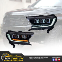 CỤM ĐÈN PHA BI LED 3 BEAM