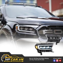 CỤM ĐÈN PHA BI LED 3 BEAM PHONG CÁCH BUGATTI 7 CUM DEN PHA BI LED 3 BEAM PHONG CACH BUGATTI 1