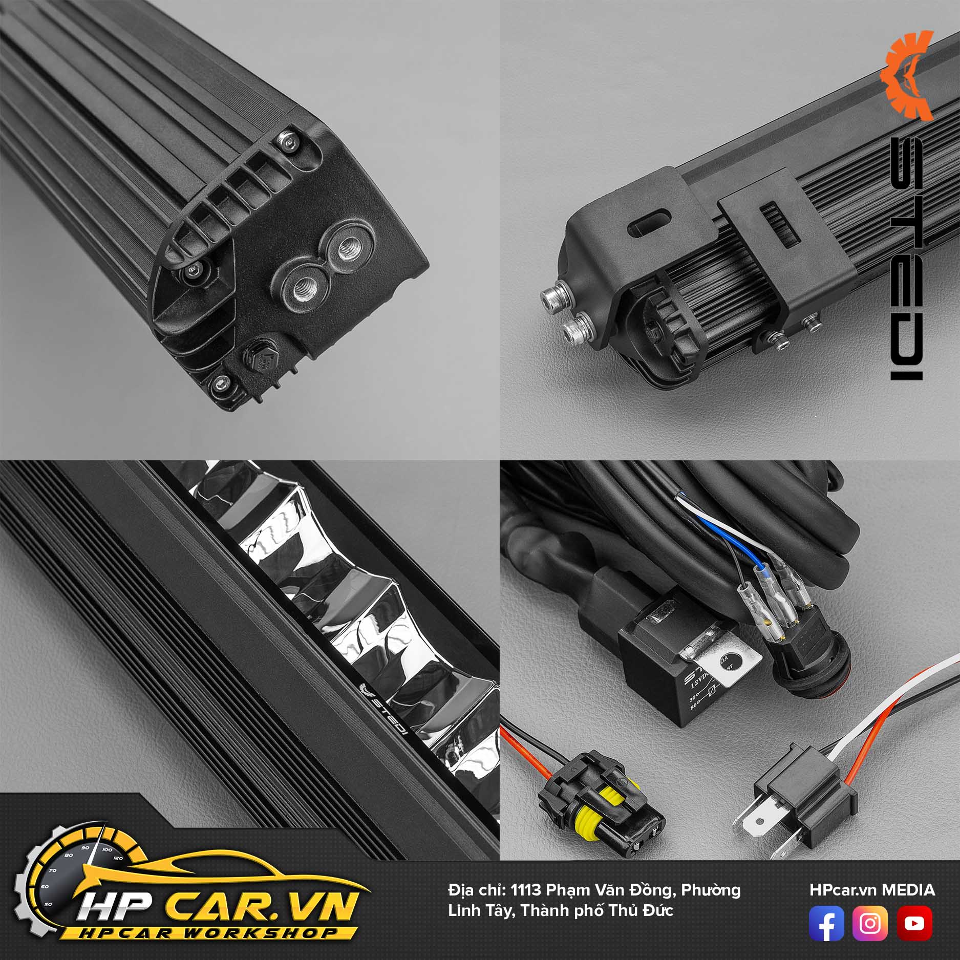 ĐÈN LED BAR STEDI ST-X 50 INCH – 2 CHẾ ĐỘ DRL MÀU VÀNG HOẶC TRẮNG 3 DEN LED BAR STEDI ST X 50 INCH – 2 CHE DO DRL MAU VANG HOAC TRANG 5