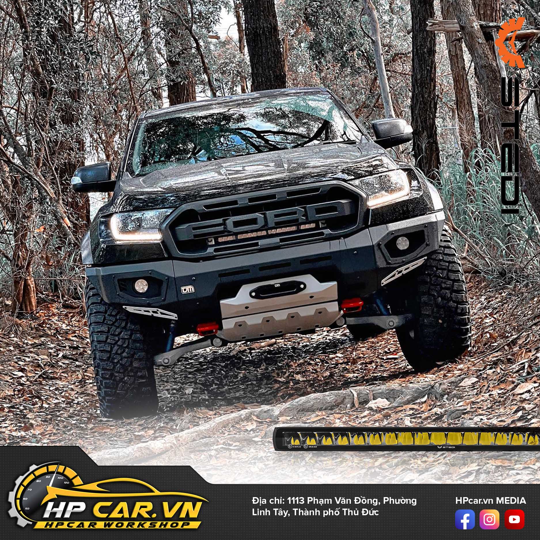 ĐÈN LED BAR STEDI ST1K 21.5 INCH E-MARK (MÀU VÀNG PHÁ SƯƠNG) 4 DEN LED BAR STEDI ST1K 21.5 INCH E MARK MAU VANG PHA SUONG 1