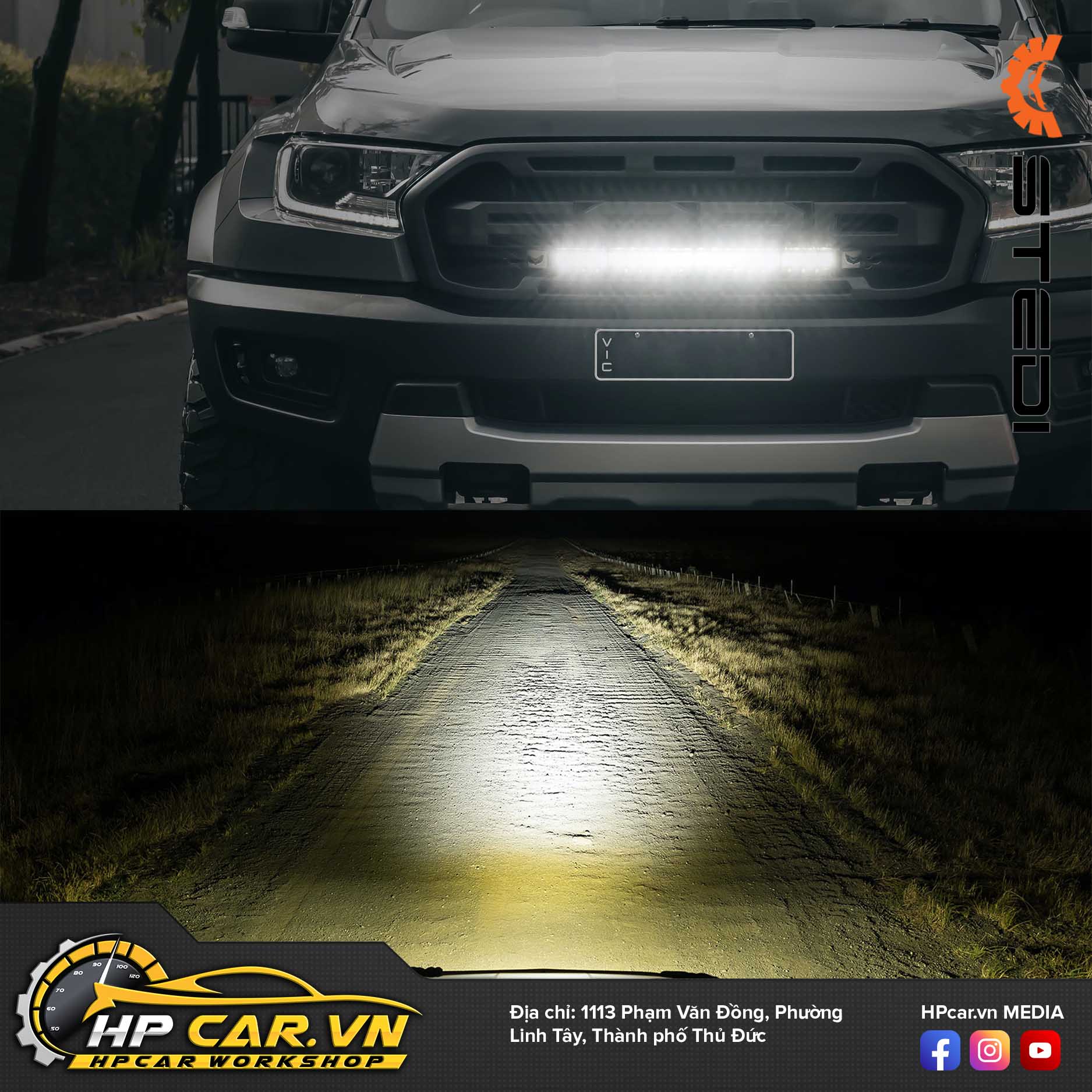 ĐÈN LED BAR STEDI ST1K 21.5 INCH E-MARK (MÀU VÀNG PHÁ SƯƠNG) 7 DEN LED BAR STEDI ST1K 21.5 INCH E MARK MAU VANG PHA SUONG 5