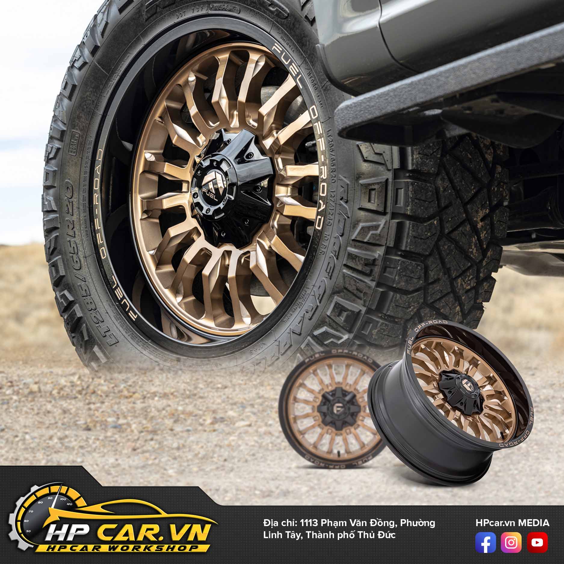 Mâm FUEL ARC D797 7 FUEL D797 4 1