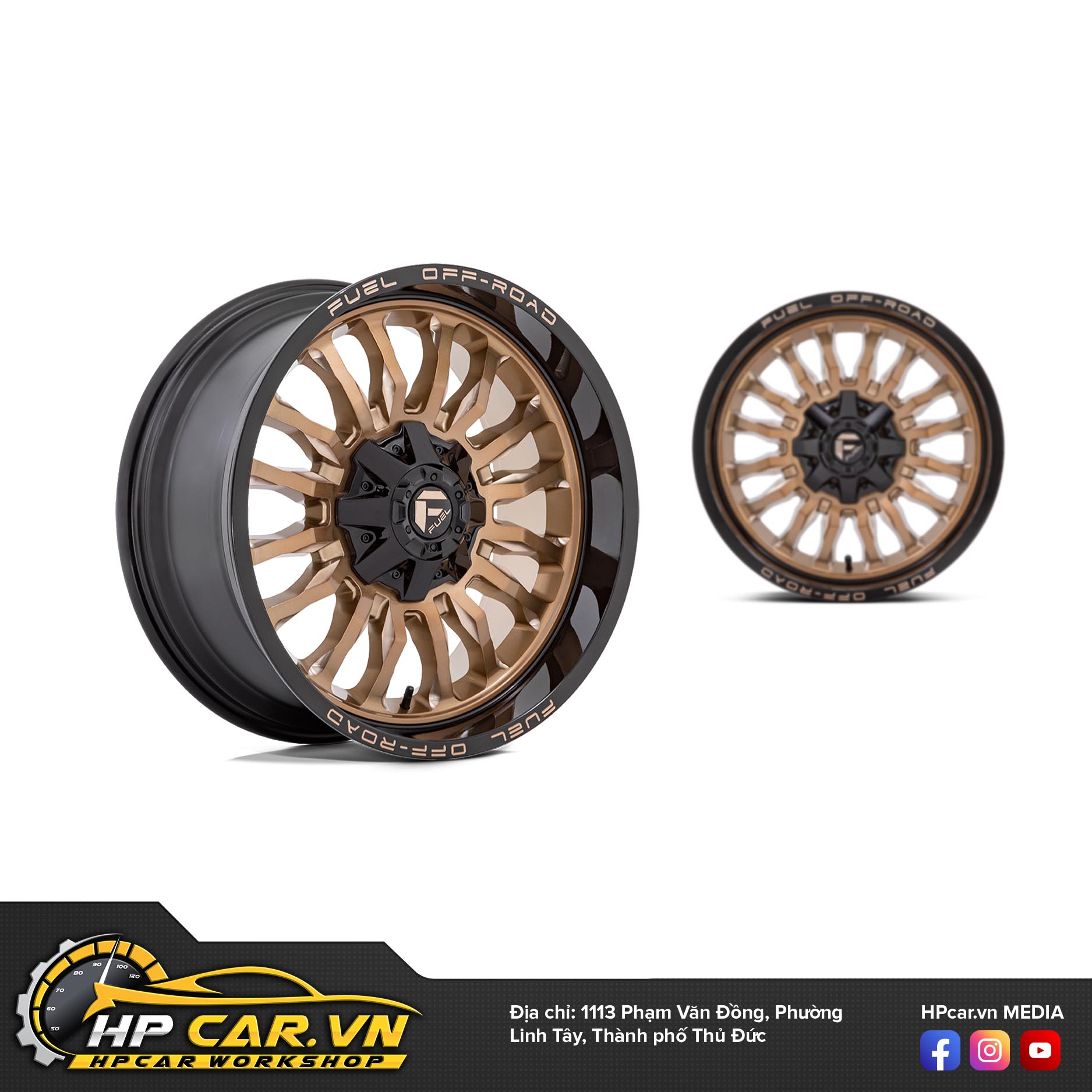 Mâm FUEL ARC D797 10 FUEL D797