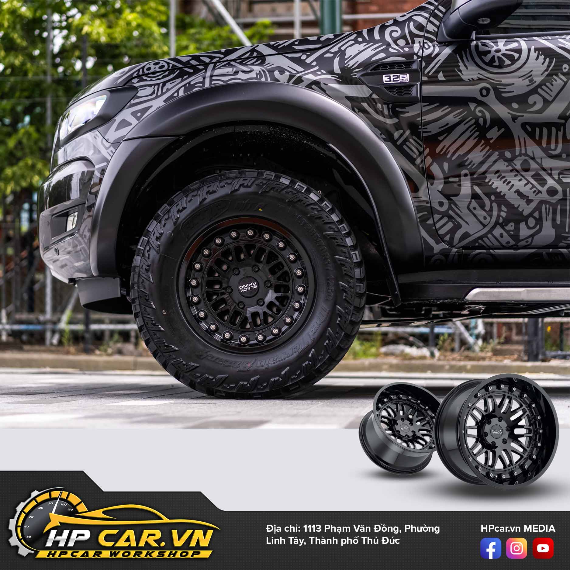 MÂM BLACK RHINO FURY 5 FURY 3