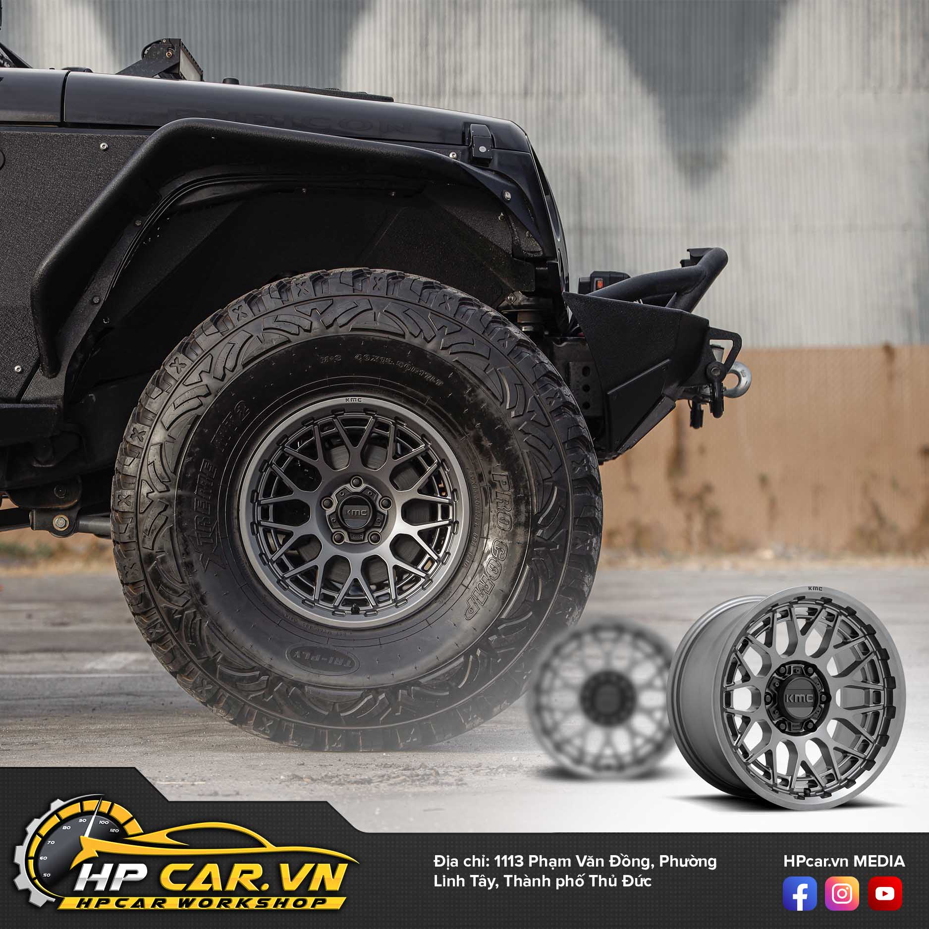 Mâm KMC KM722 TECHNIC 7 KMC KM 722 4