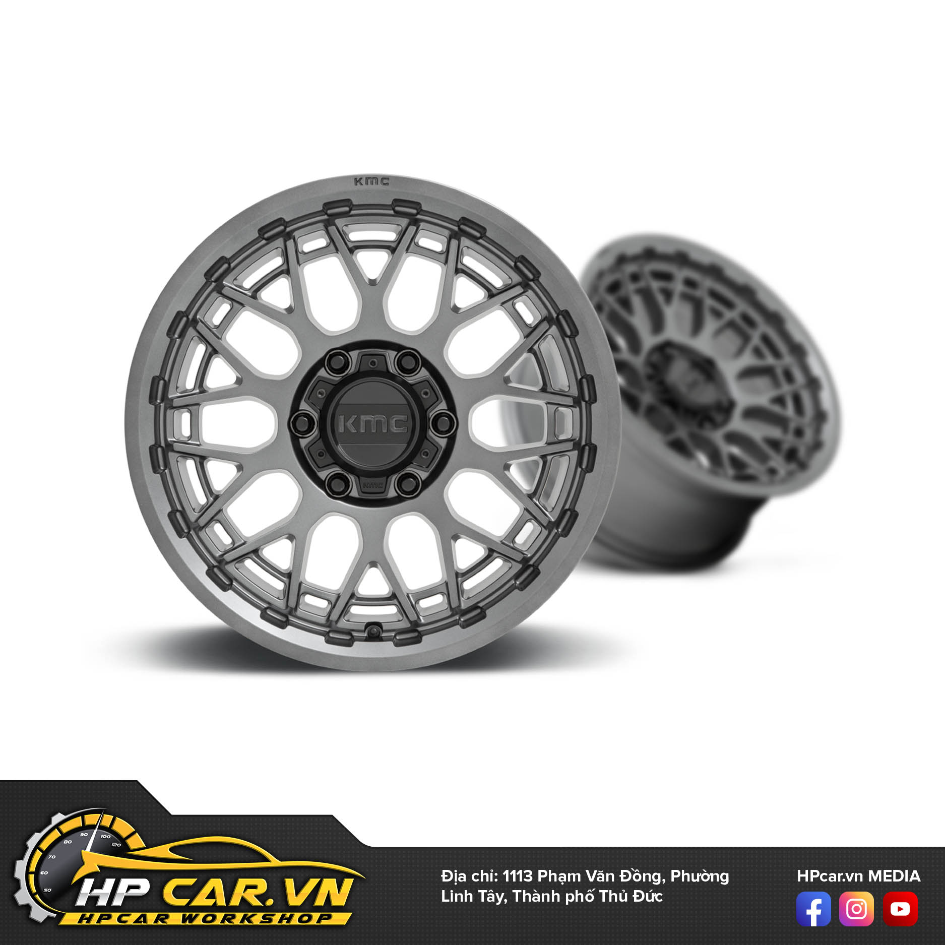 Mâm KMC KM722 TECHNIC 3 KMC KM 722