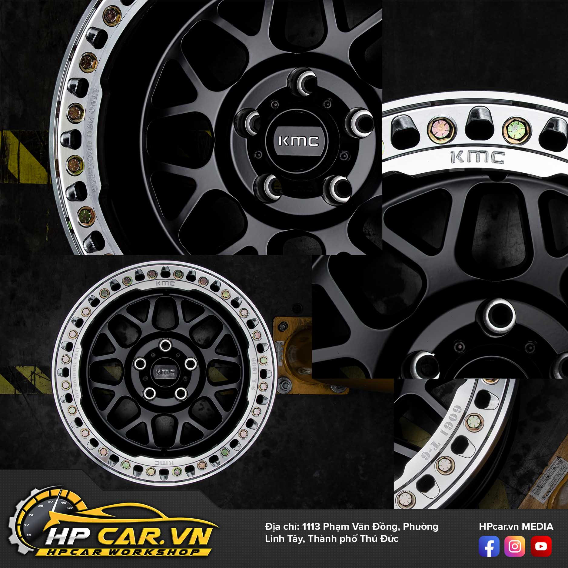 Mâm KMC KM235 GRENADE CRAWL 3 KMC KM235