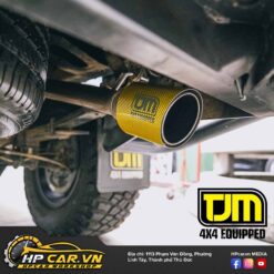 ỐNG XẢ ĐƠN TJM EXHAUST – GOLD CARBON TAIL CHO XE RAPTOR 8 ONG XA DON TJM EXHAUST – GOLD CARBON TAIL 1