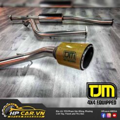 ỐNG XẢ ĐƠN TJM EXHAUST – GOLD CARBON TAIL CHO XE RAPTOR 11 ONG XA DON TJM EXHAUST – GOLD CARBON TAIL 4