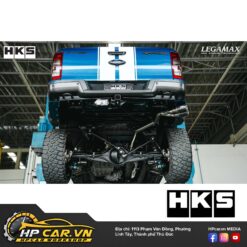 ỐNG XẢ HKS LEGAMAX DUAL EXIT CHO FORD RANGER RAPTOR 11 ONG XA HKS LEGAMAX CARBON TAIL dual exit CHO FORD RANGER RAPTOR 3