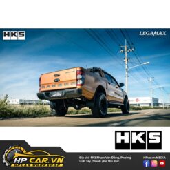 ỐNG XẢ HKS LEGAMAX DUAL EXIT CHO FORD RANGER RAPTOR 14 ONG XA HKS LEGAMAX CARBON TAIL dual exit CHO FORD RANGER RAPTOR 7