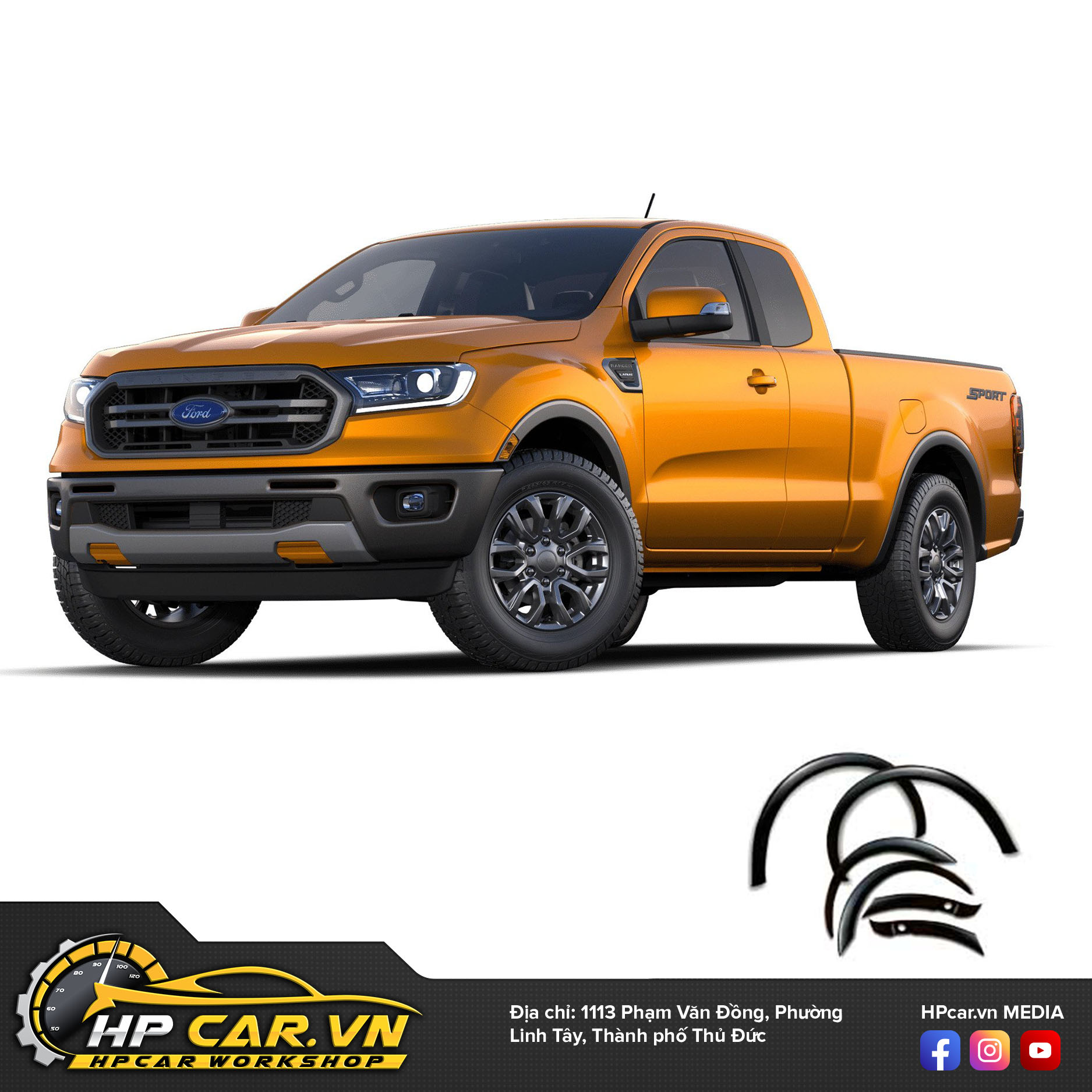 ỐP CUA LỐP VIỀN MỎNG 3 OP CUA LOP FORD RANGER VIEN MONG