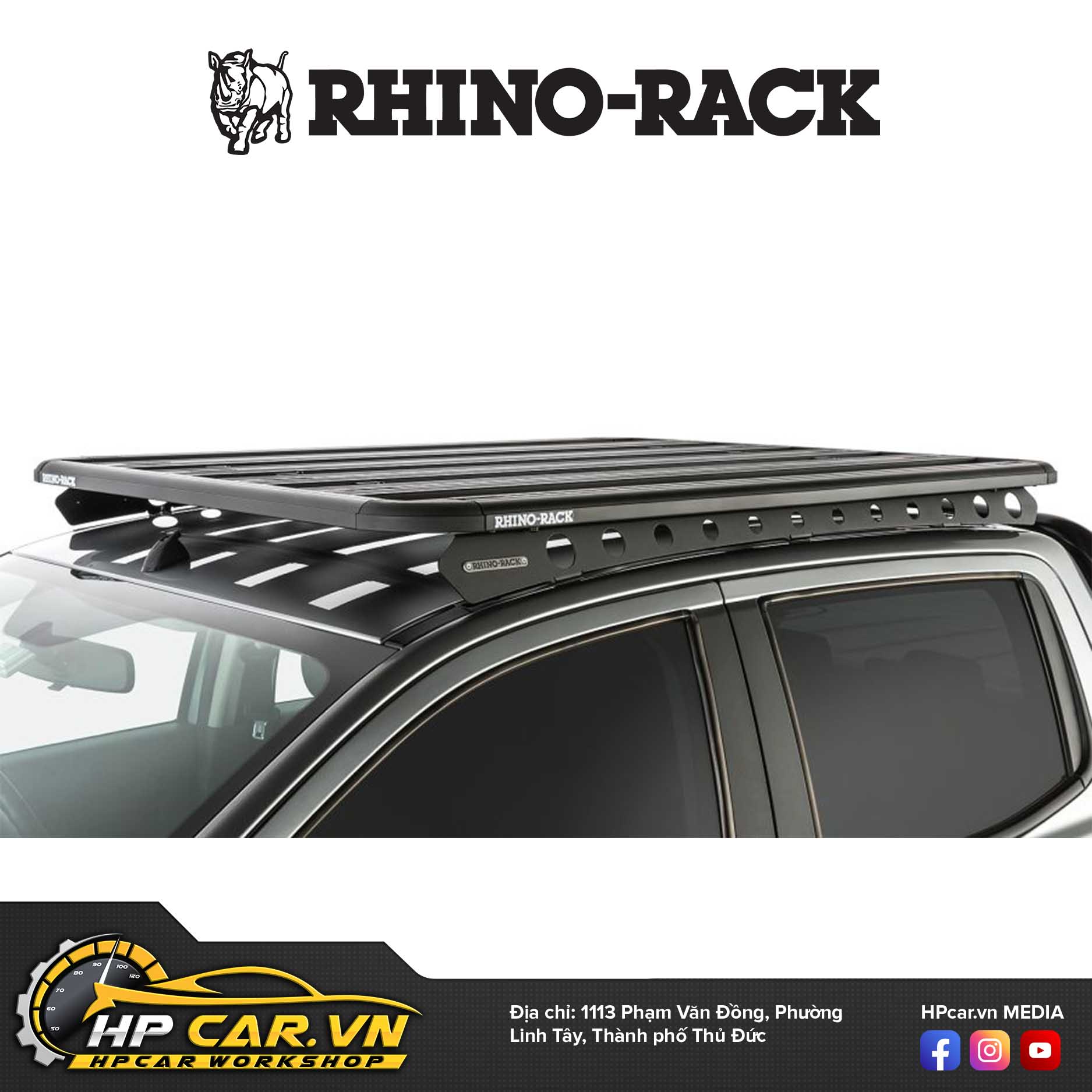 RHINO RACK PLATFORM PIONEER NG 1528X1236 BACKBONE 4 RHINO RACK PLATTFORM PIONEER NG 1528X1236 BACKBONE FORD RANGER DCAB AB BJ.2012 1