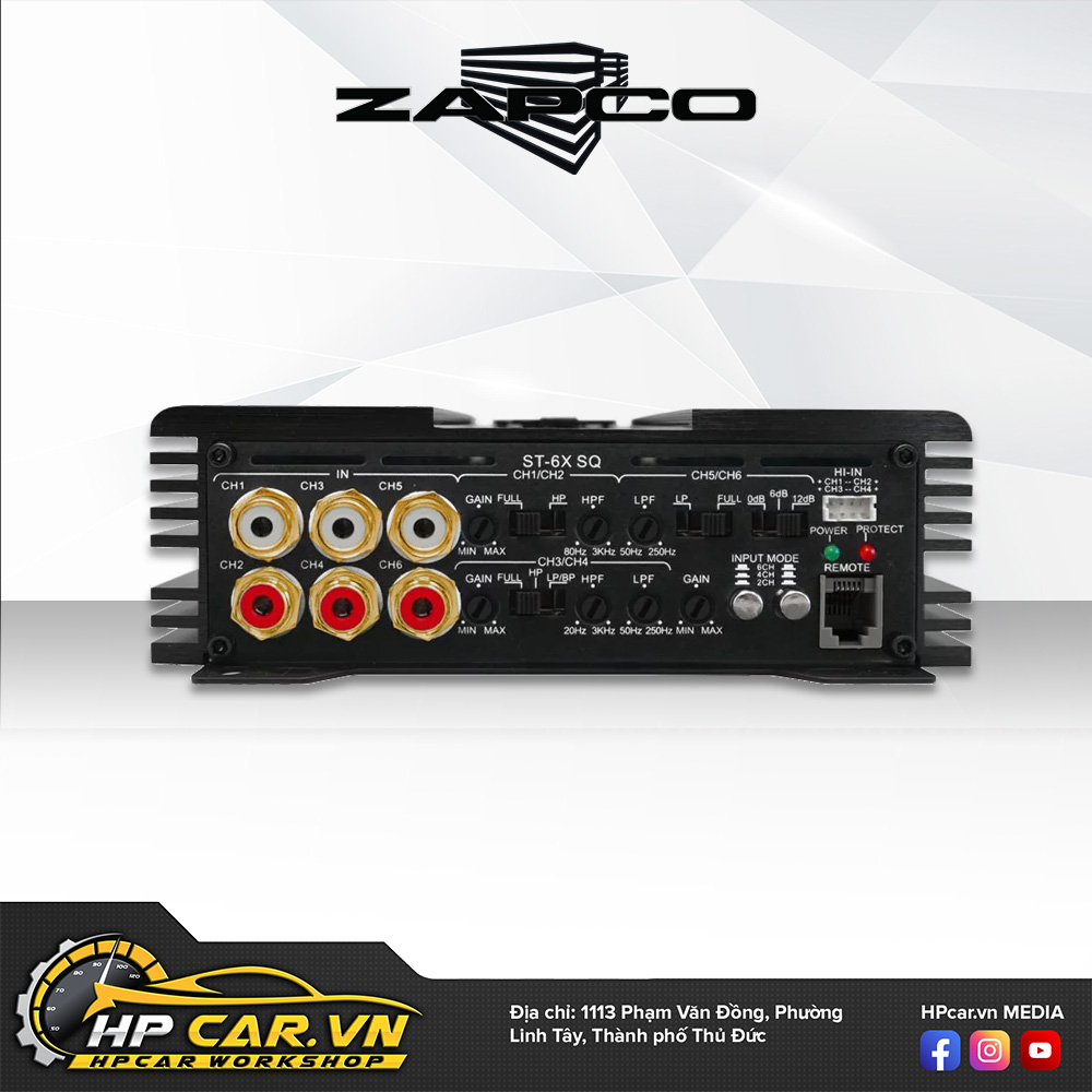 ÂM LY ZAPCO ST-6X SQ 4 ST 6X SQ 1
