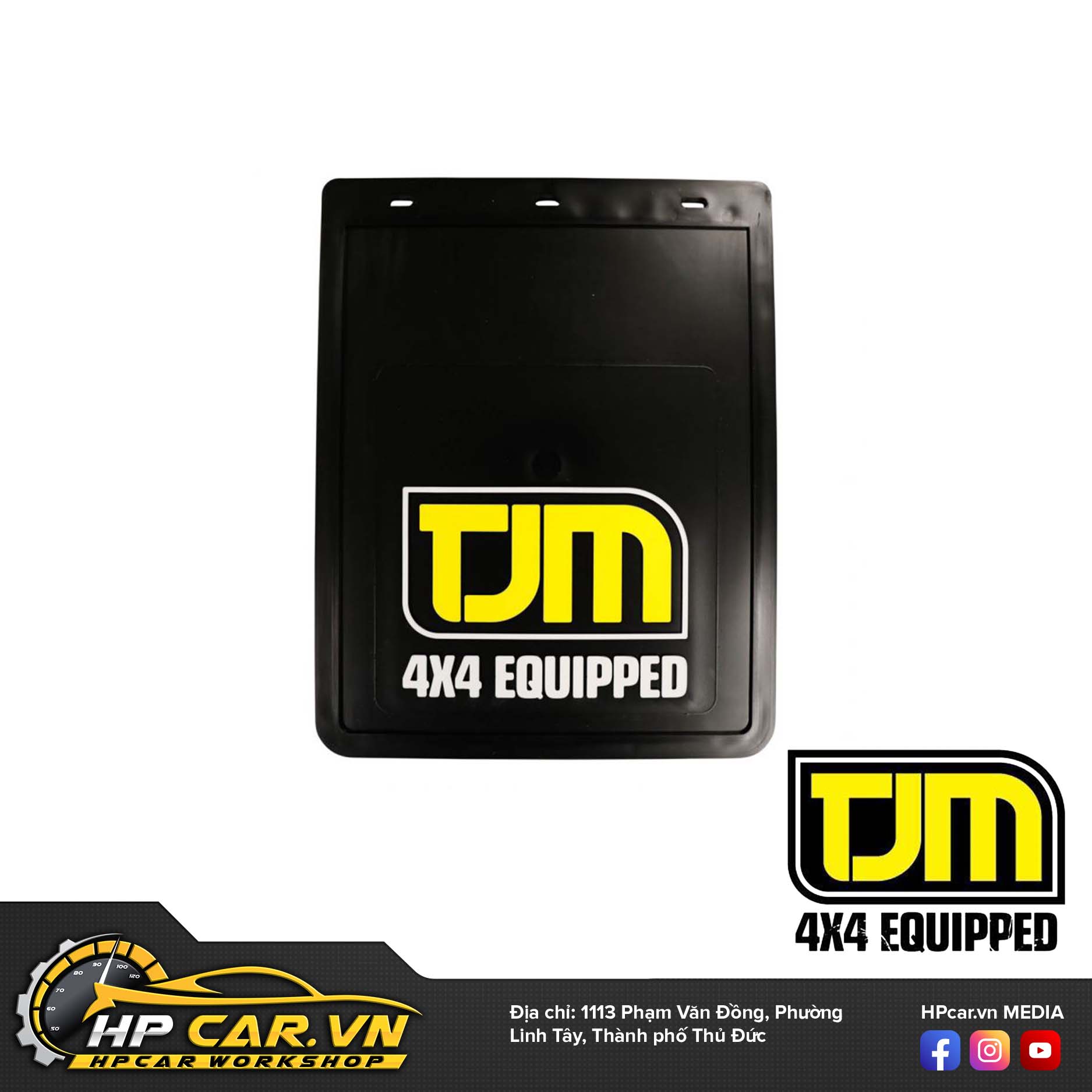 MIẾNG CHẮN BÙN TJM 4x4 4 TJM 4X4 MUD FLAP PAIR 1