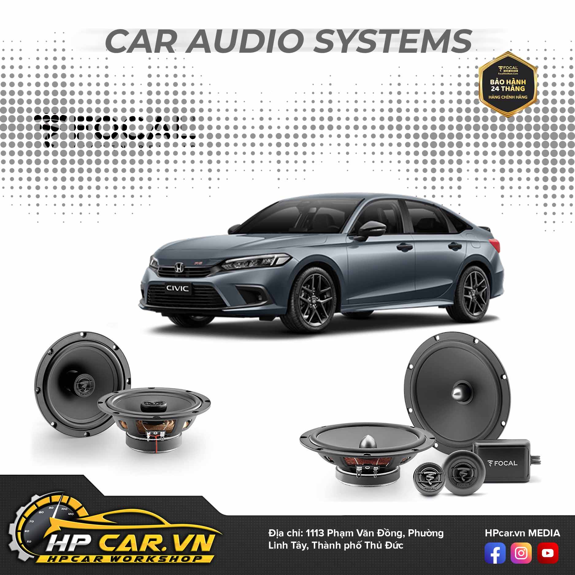 Cấu hình âm thanh xe hơi Focal ASE 165/ACX 165 3 Focal ASE 165/ACX 165