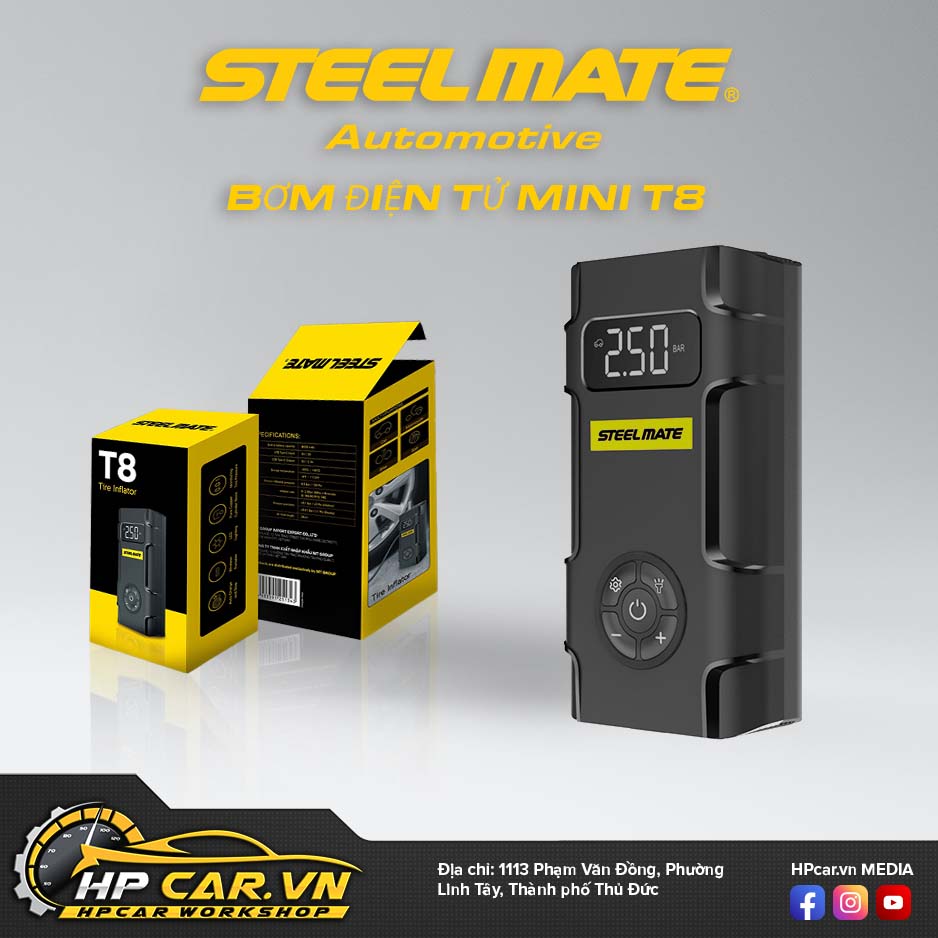 BƠM ĐIỆN TỬ MINI T8 3 BOM DIEN TU MINI T8