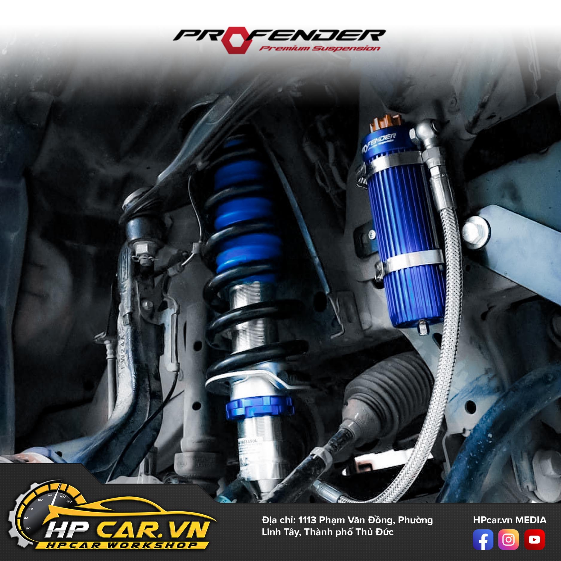 BỘ PHUỘC PROFENDER MONOTUBE 2.0 8 Bo phuoc Monotube chinh 8 che do 1