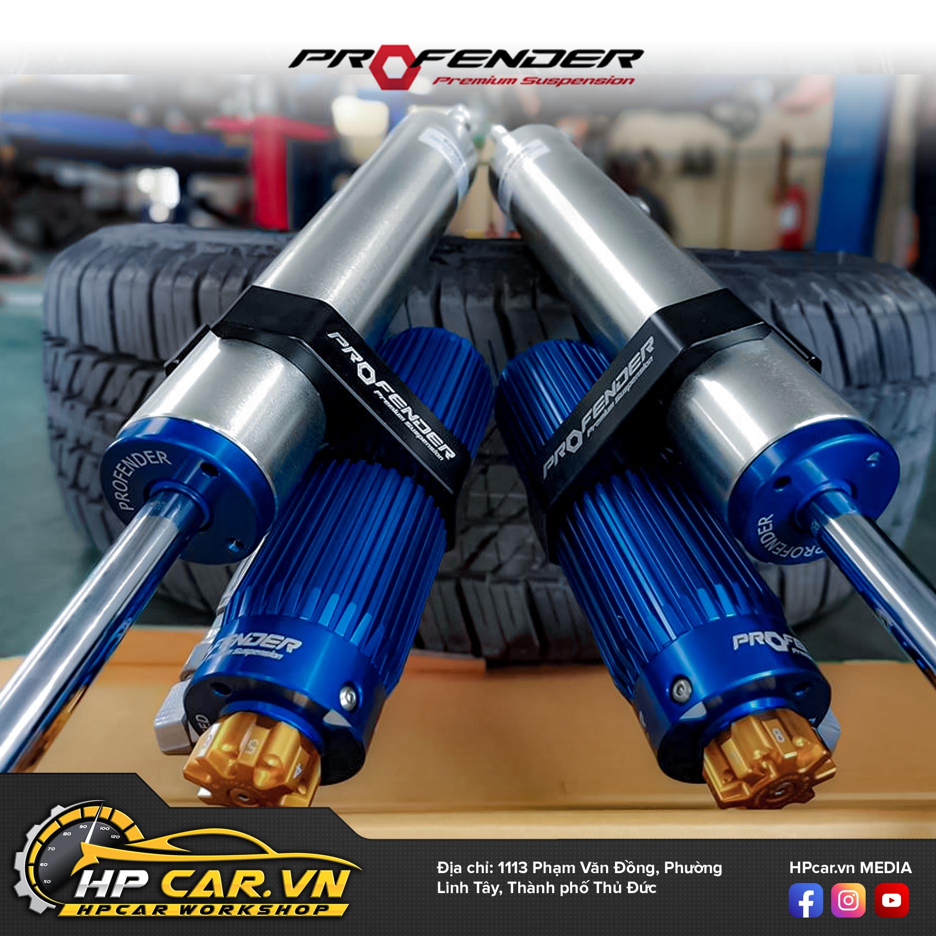 BỘ PHUỘC PROFENDER MONOTUBE 2.0 9 Bo phuoc Monotube chinh 8 che do 2