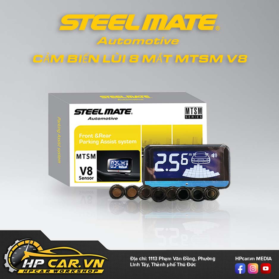 CẢM BIẾN LÙI 8 MẮT MTSM V8 4 CAM BIEN LUI 8 MAT MTSM V8