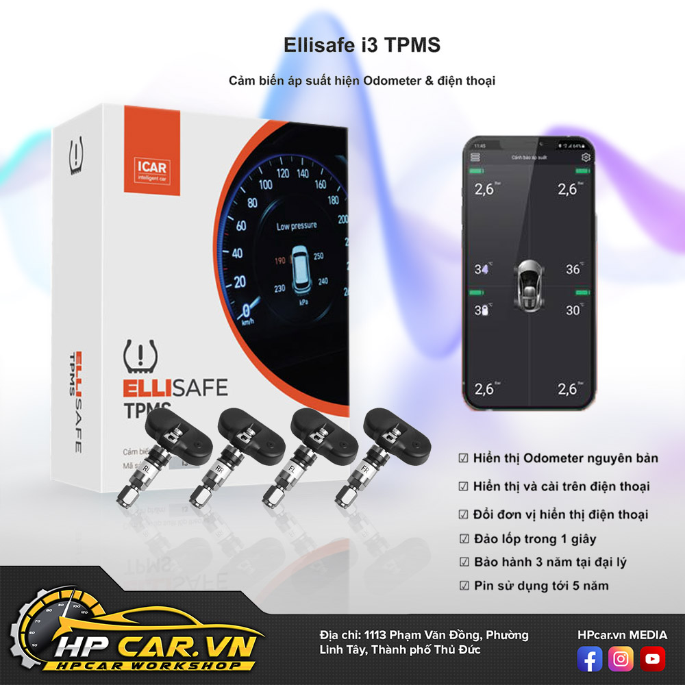Cảm Biến Áp Suất Lốp Theo Xe FORD – Ellisafe I38 3 Cam Bien Ap Suat Lop Theo Xe FORD – Ellisafe I38 2