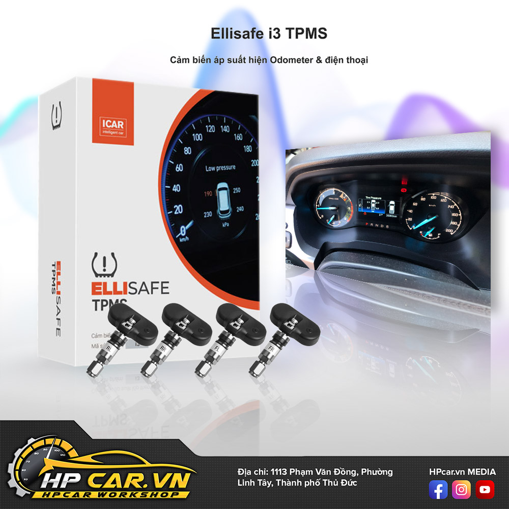 Cảm Biến Áp Suất Lốp Theo Xe FORD – Ellisafe I38 4 Cam Bien Ap Suat Lop Theo Xe FORD – Ellisafe I38
