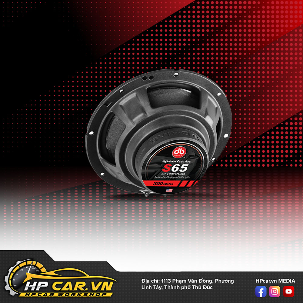 Loa đồng trục cửa sau DB S65 5 DB S65 2