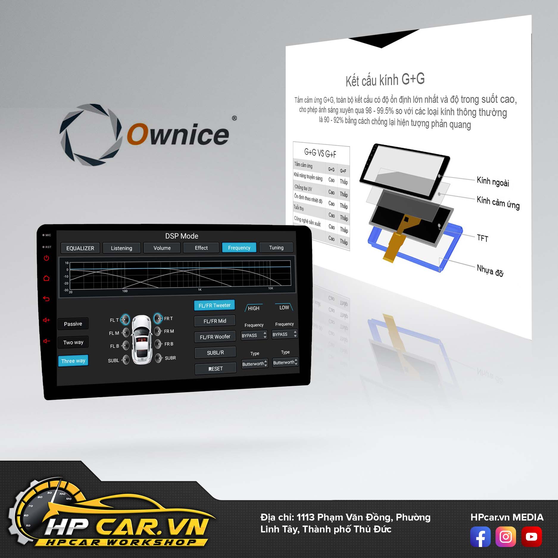 Đầu DVD Android Xe Hơi Ownice C800 Pro (DSP 8 Kênh) 8 Dau DVD Android Xe Hoi Ownice C800 DSP 6 Kenh 4