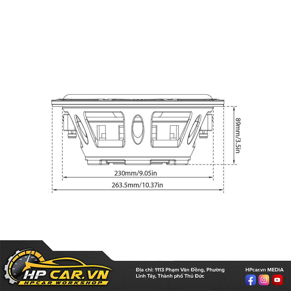 Loa siêu trầm Euphoria Subwoofer (10in EW7 10F) 5 EW7 10F SLIMLINE SUBWOOFER 10 2