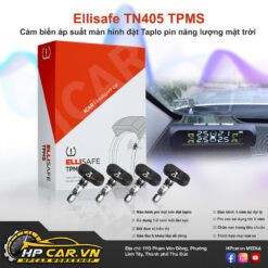 Hệ thống cảm biến áp suất lốp TN405 có màn hình năng lượng mặt trời 7 He Thong Cam Bien Ap Suat Lop TN405 Co Man Hinh Nang Luong Mat Troi 1
