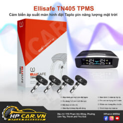 Hệ thống cảm biến áp suất lốp TN405 có màn hình năng lượng mặt trời