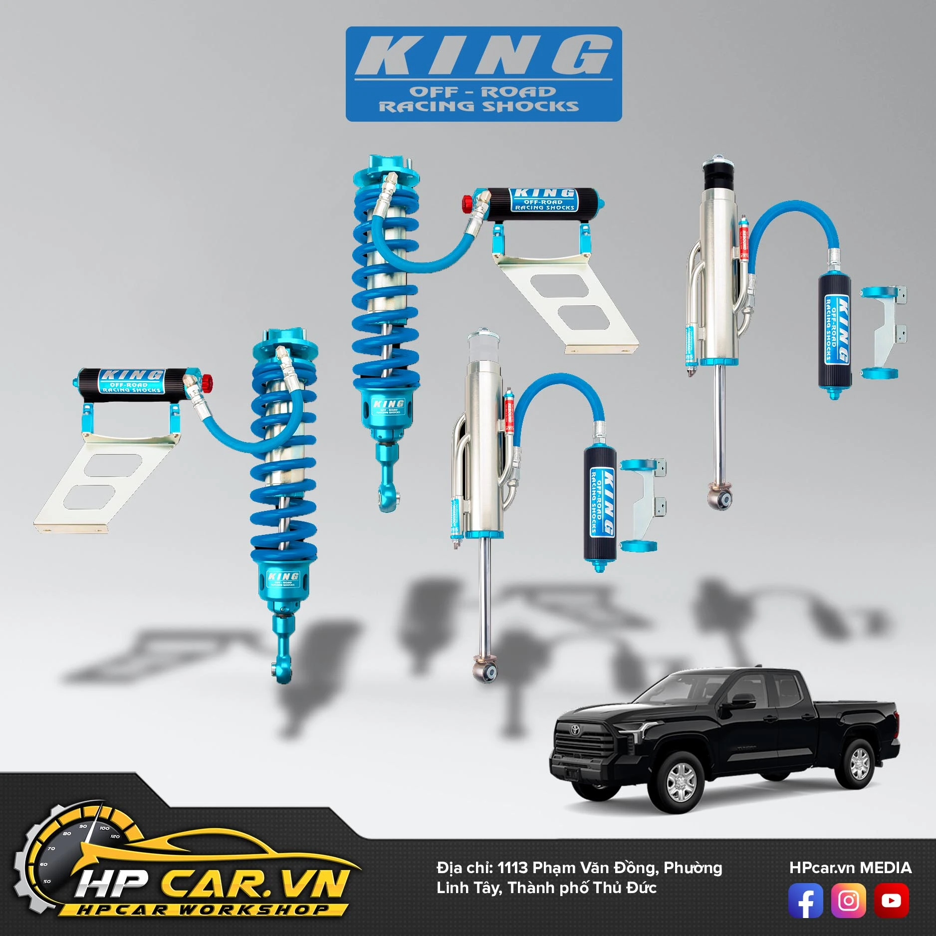 Phuộc KING SHOCKS TOYOTA TUNDRA 3 King toyota tundra