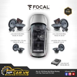 Cấu hình âm thanh xe hơi Focal PS 165 SF/ PC 165 SF/ IBUS 20 3 PS 165 SF PC 165 SF