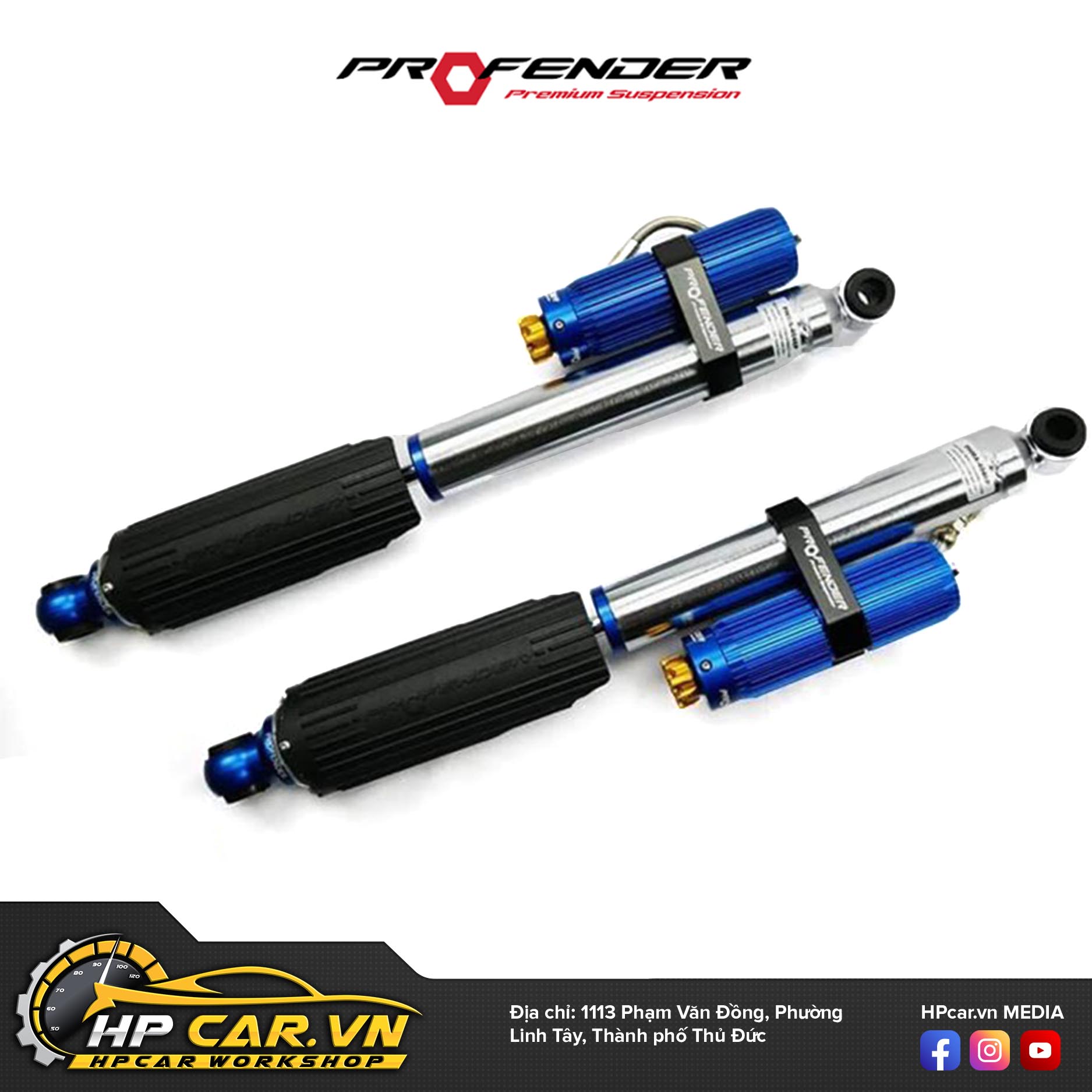 BỘ PHUỘC PROFENDER MONOTUBE 2.0 7 Phuoc Profender OEM 2.0 chinh 8 che do 4