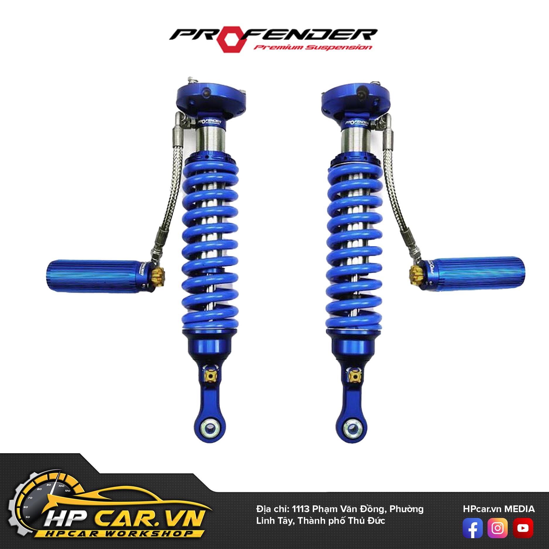 Phuộc Profender OEM 2.0 chỉnh 8 chế độ 4 Phuoc Profender OEM 2.0 chinh 8 che do