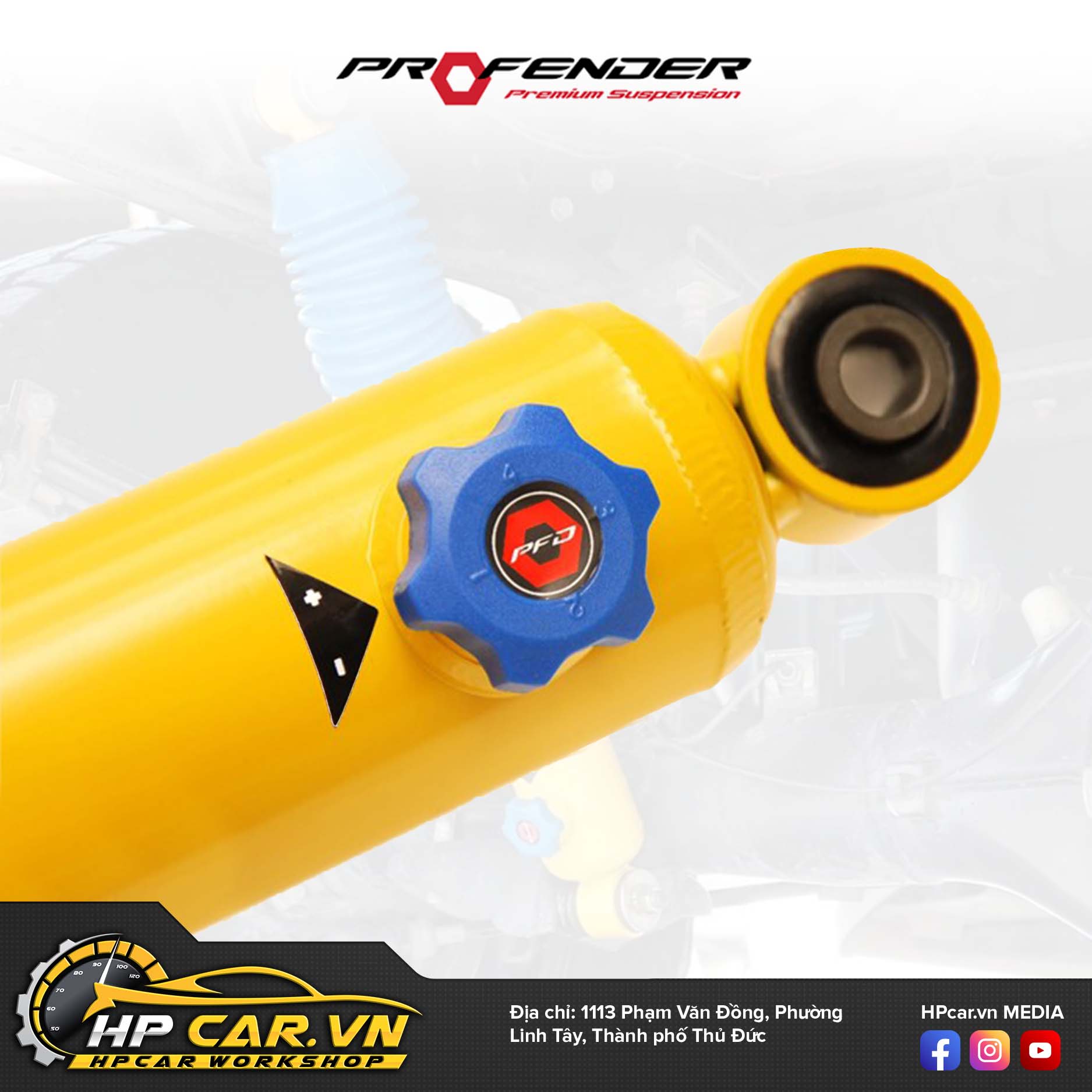 Phuộc Profender PAG chỉnh 4 chế độ 6 Phuoc Profender PAG chinh 4 che do 3