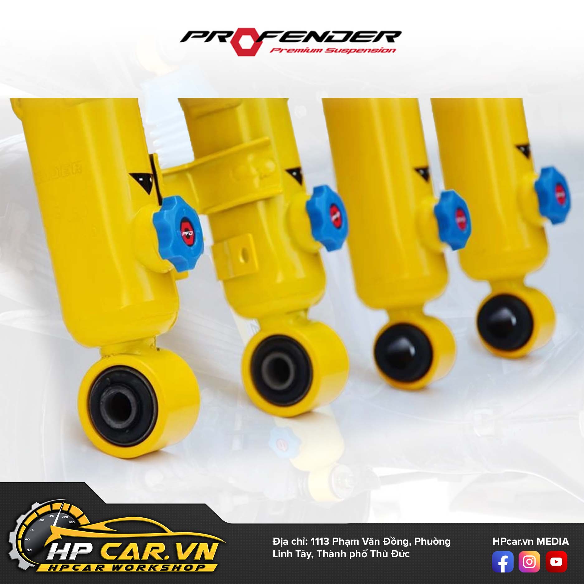 Phuộc Profender PAG chỉnh 4 chế độ 8 Phuoc Profender PAG chinh 4 che do 5