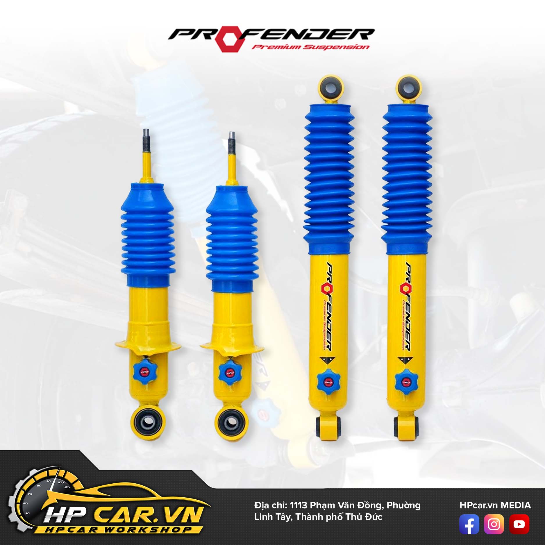 Phuộc Profender PAG chỉnh 4 chế độ 3 Phuoc Profender PAG chinh 4 che do