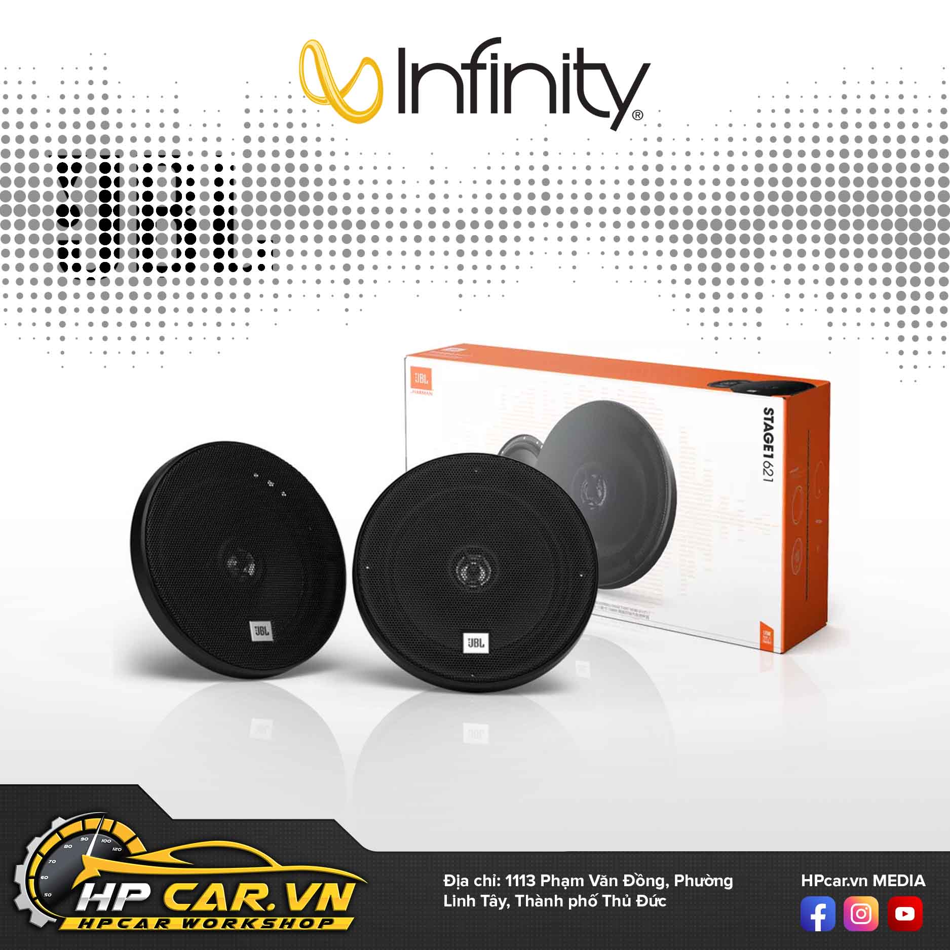 Loa phân tần JBL Stage1 621 3 STAGE 1 621