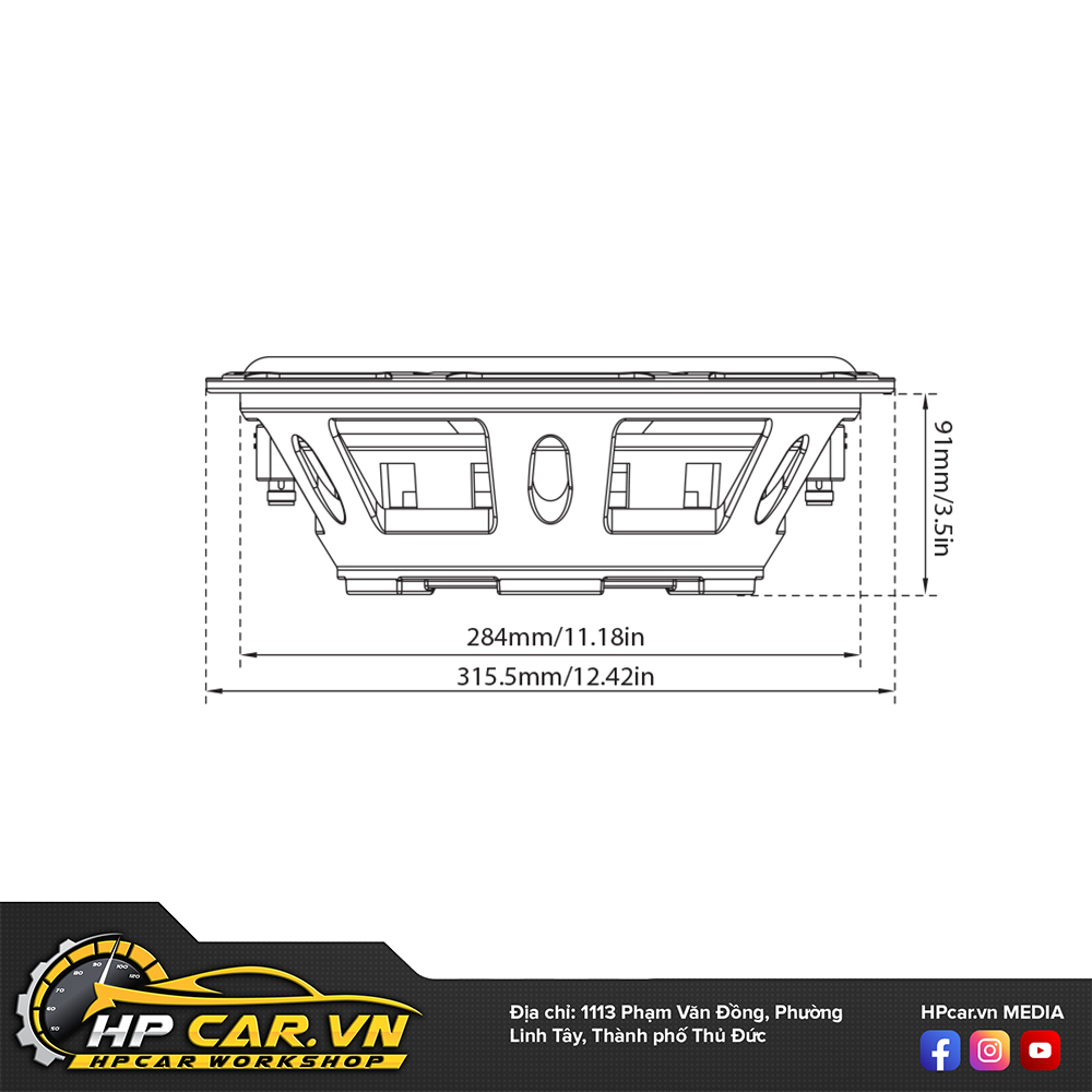 Loa siêu trầm Euphoria Subwoofer (12in EW7 12F) 4 Subwoofer 12in EW7 12F 3