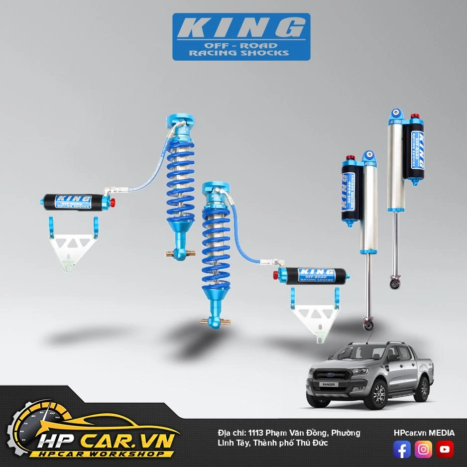 Phuộc KING SHOCKS FORD RANGER 2019-2022 3 king ranger 2019 up