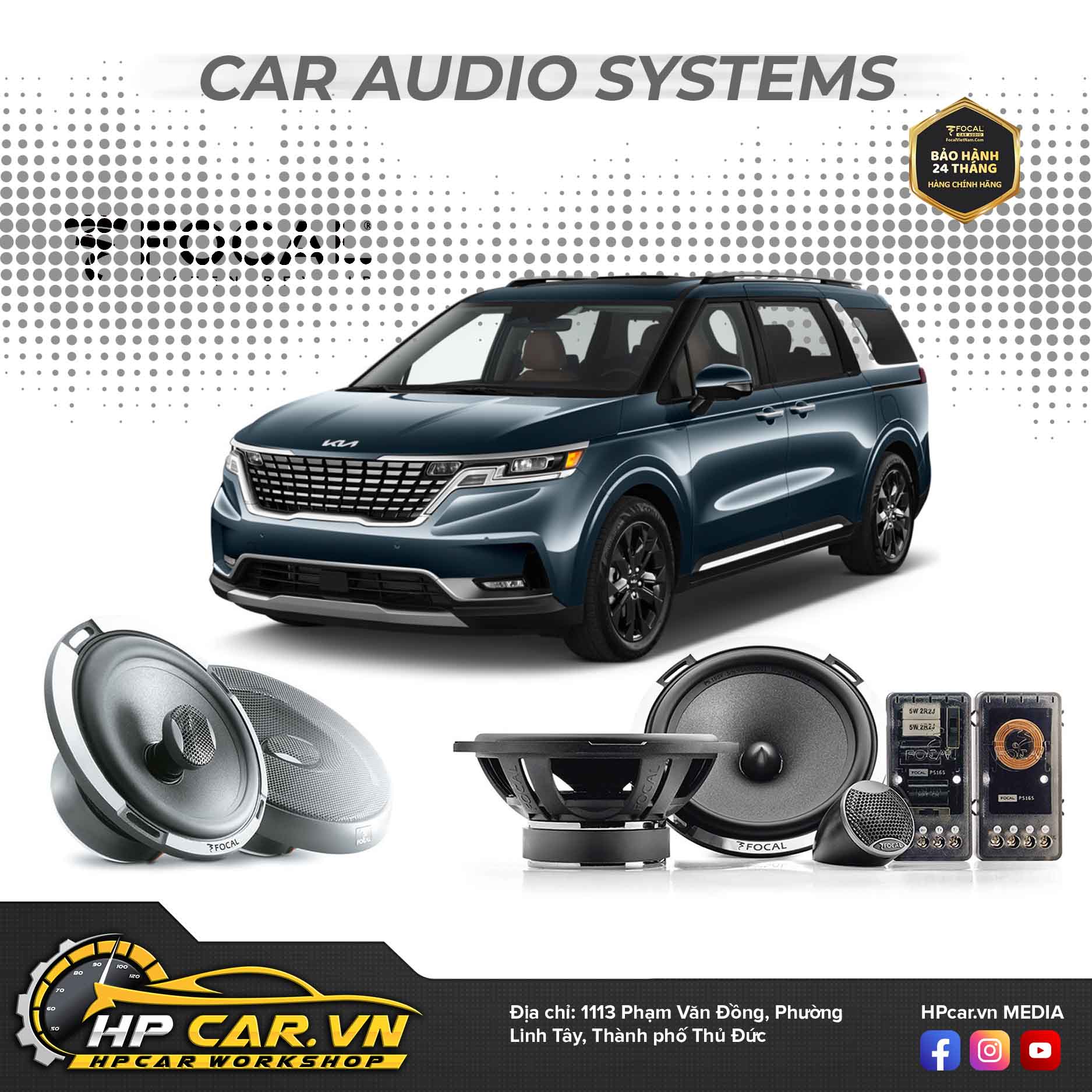 Cấu hình âm thanh xe hơi Focal PS 165 V1/ PC 165 3 ps 165v1 pc165