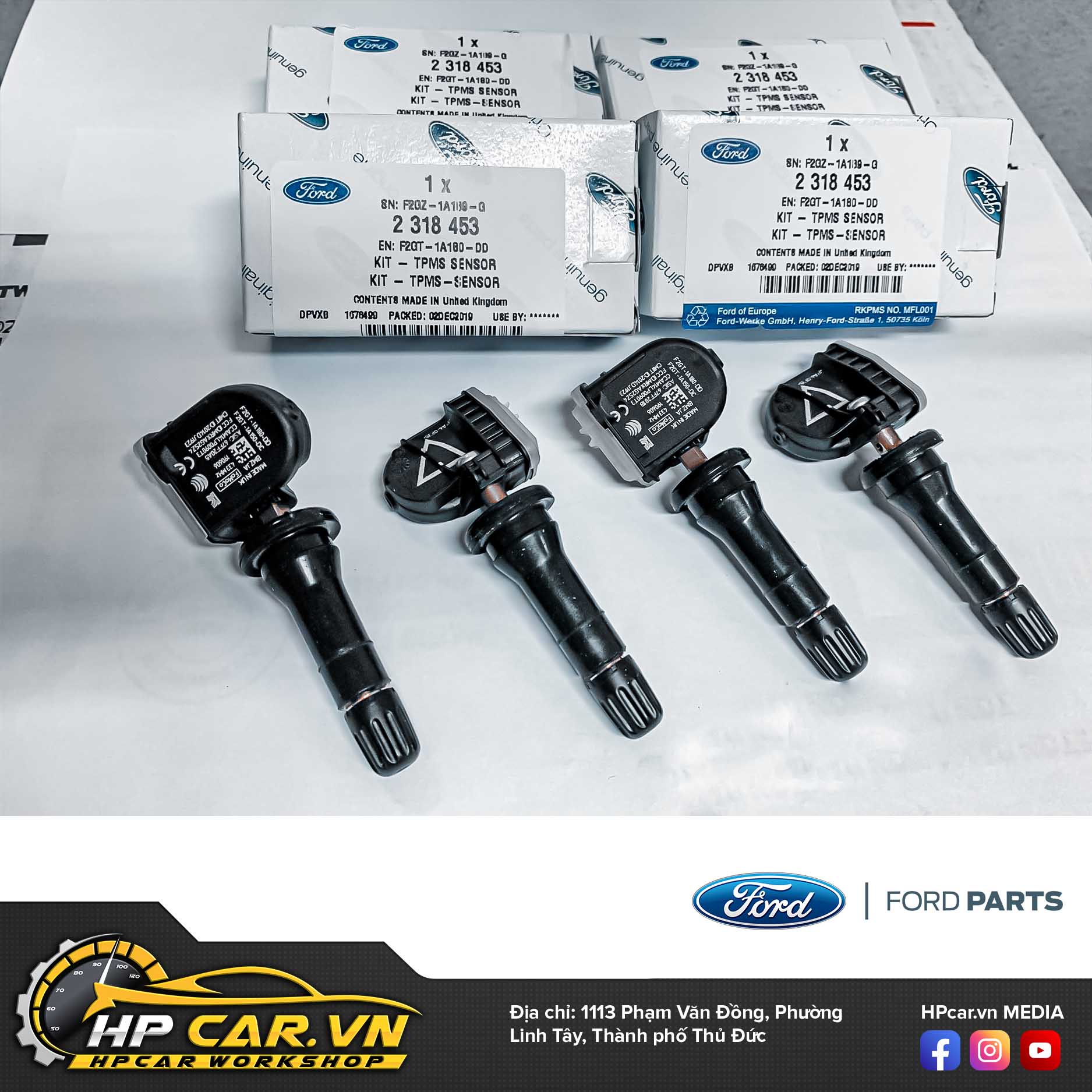 CẢM BIẾN ÁP SUẤT LỐP FORD RANGER – EVEREST 3 cam bien ap suat lop FORD RANGER