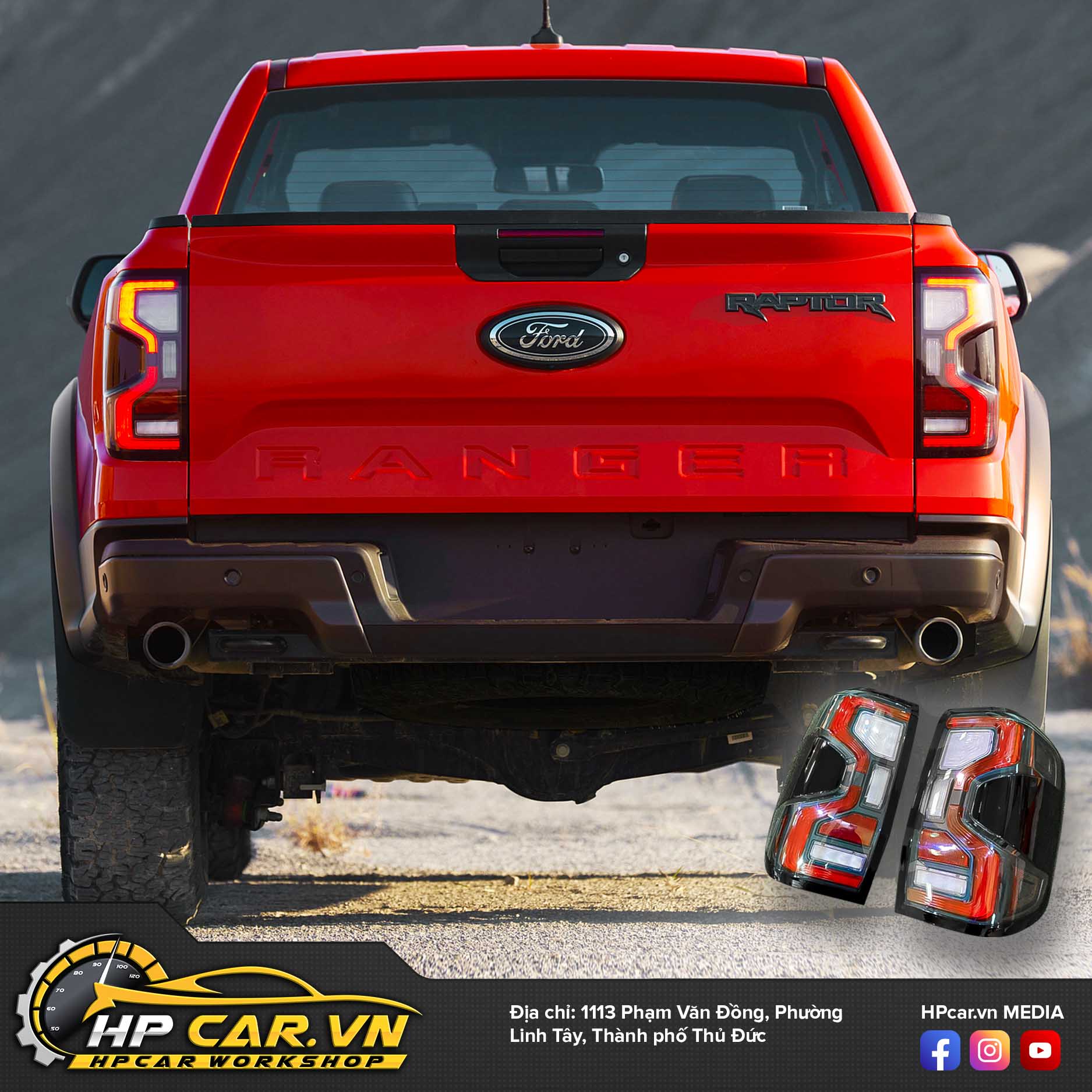 ĐÈN HẬU FORD RANGER 2023 3 den hau ford ranger 2023 chinh hang