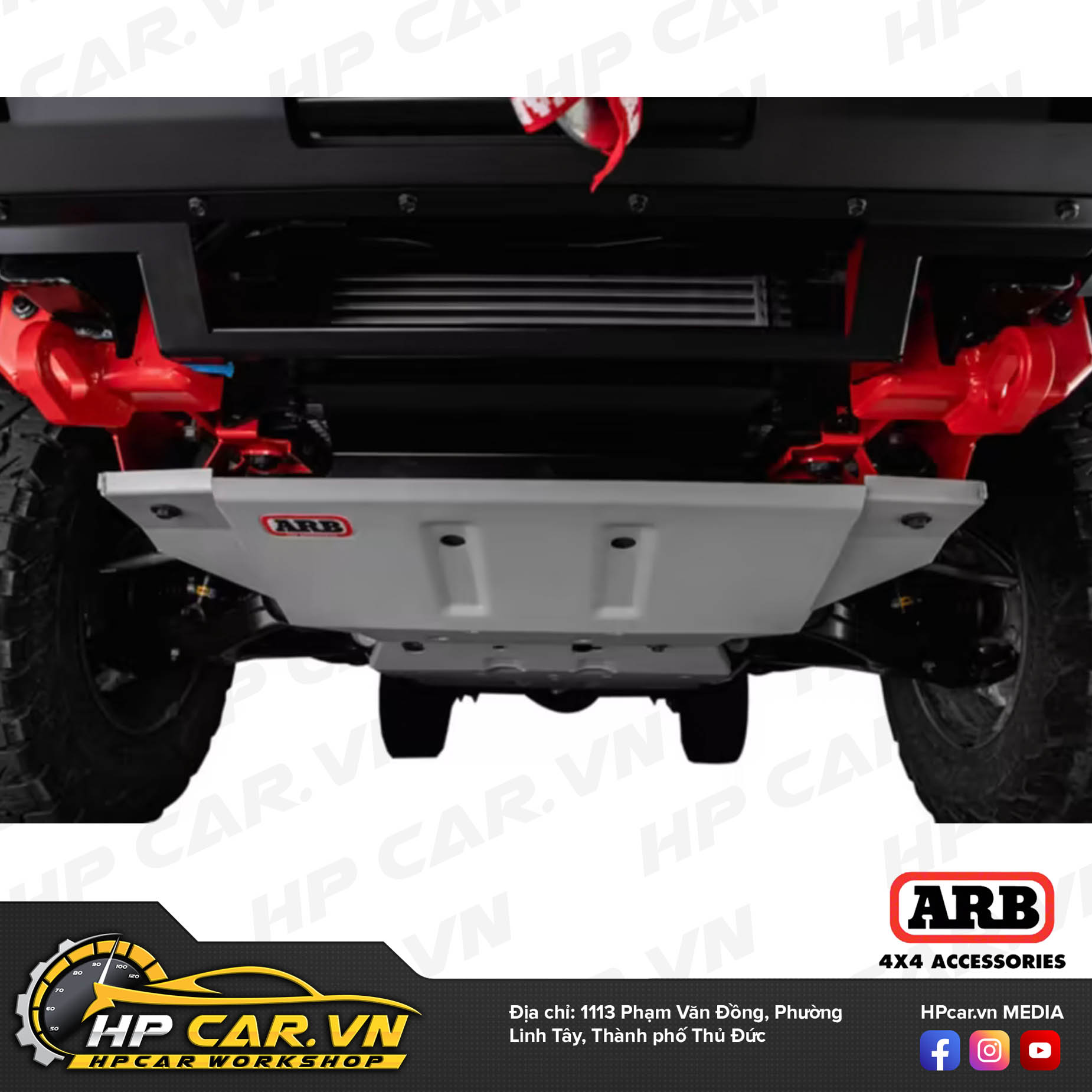 GIÁP GẦM ARB RANGER 2023 6 dung cu bao ve gam arb ranger 2023