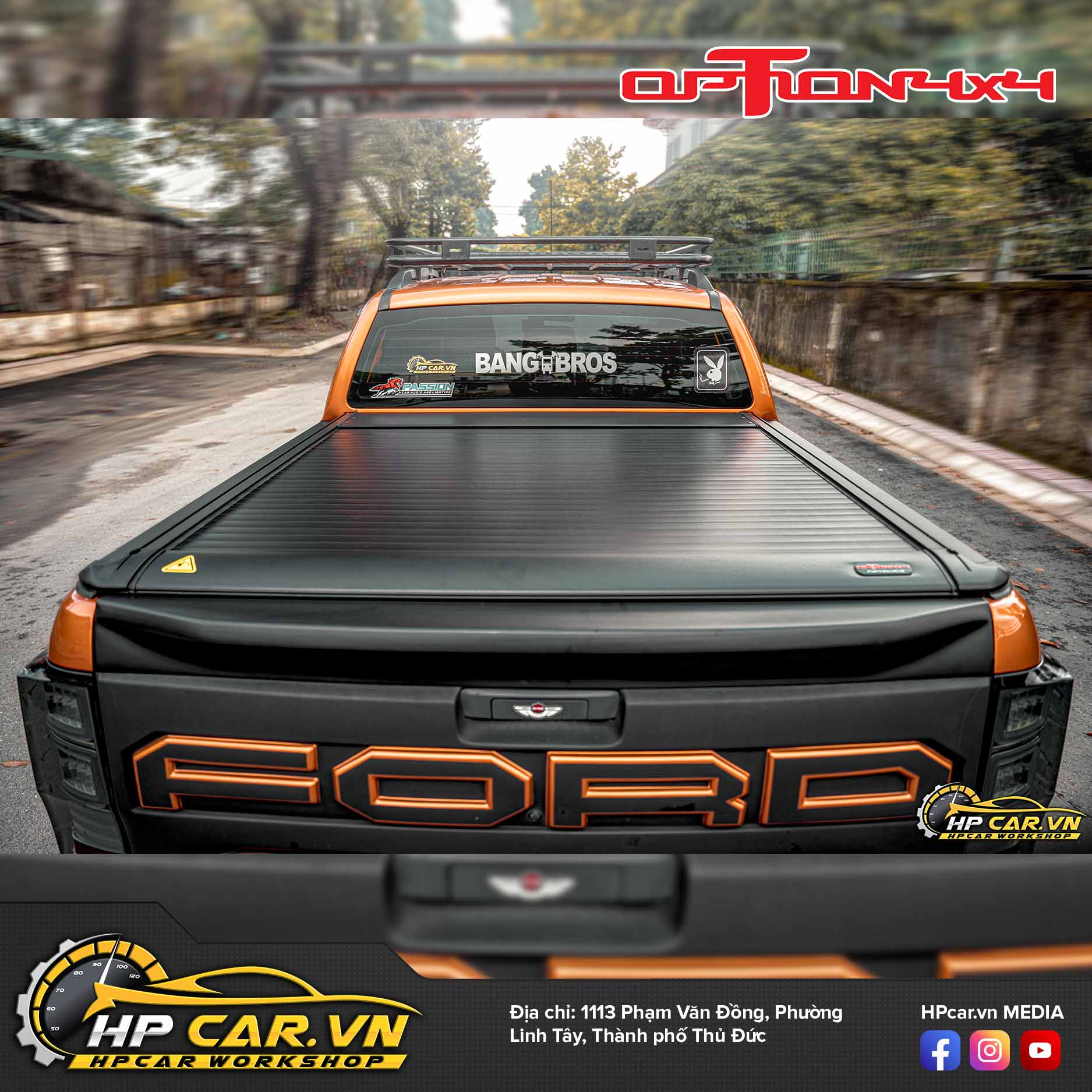 NẮP THÙNG CUỘN ĐIỆN OPTION 4X4 6 nap thung cuon dien option 4x4 chinh hang