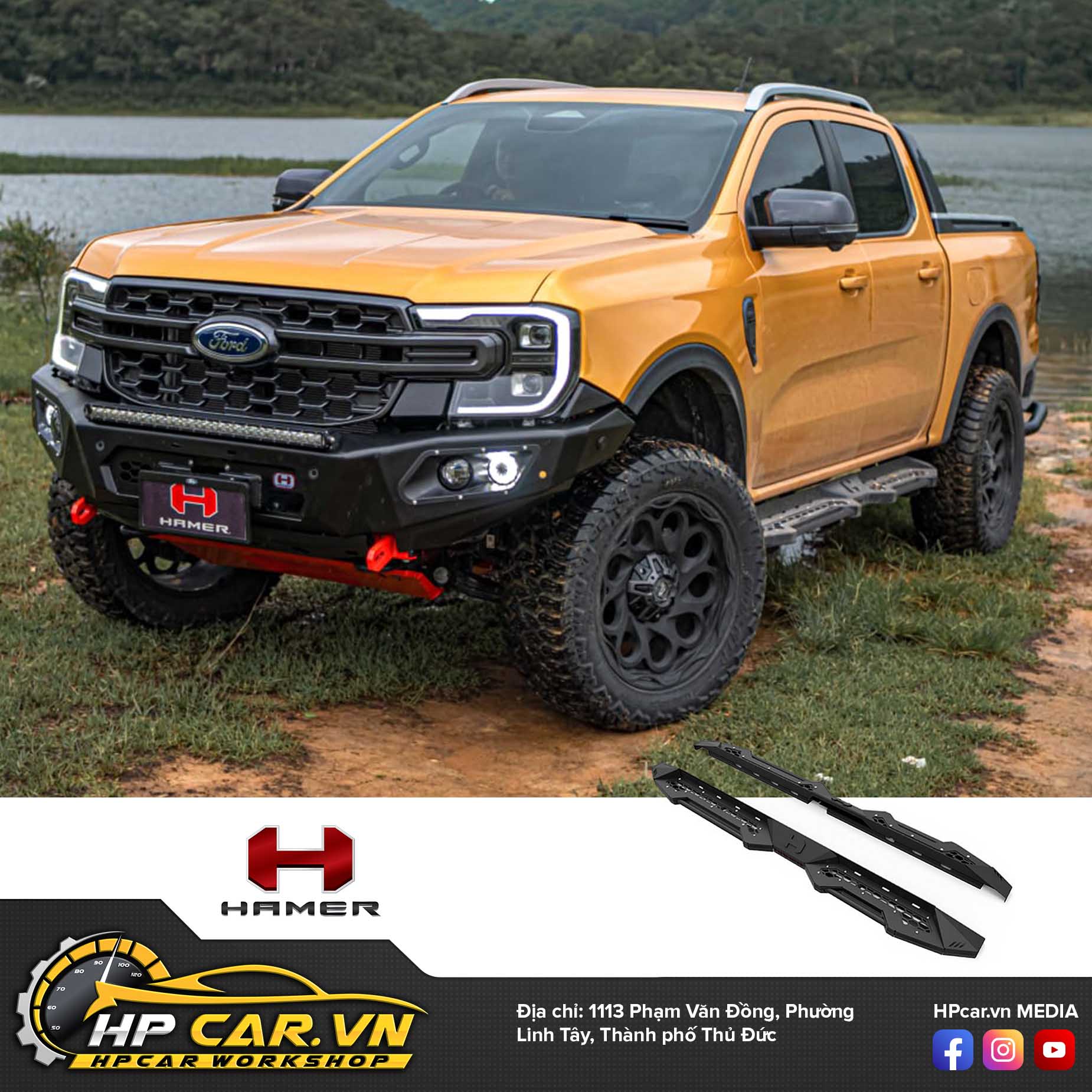 BỆ BƯỚC CHÂN HAMER SHADOW 6 thong tin cua be buoc hamer shadow